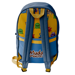 Mucky Swag Classic Boys T-Shirt - Orange / Red