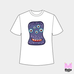 Heady Eddy - Kids T-shirt (White)